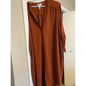 Additionelle button up dress